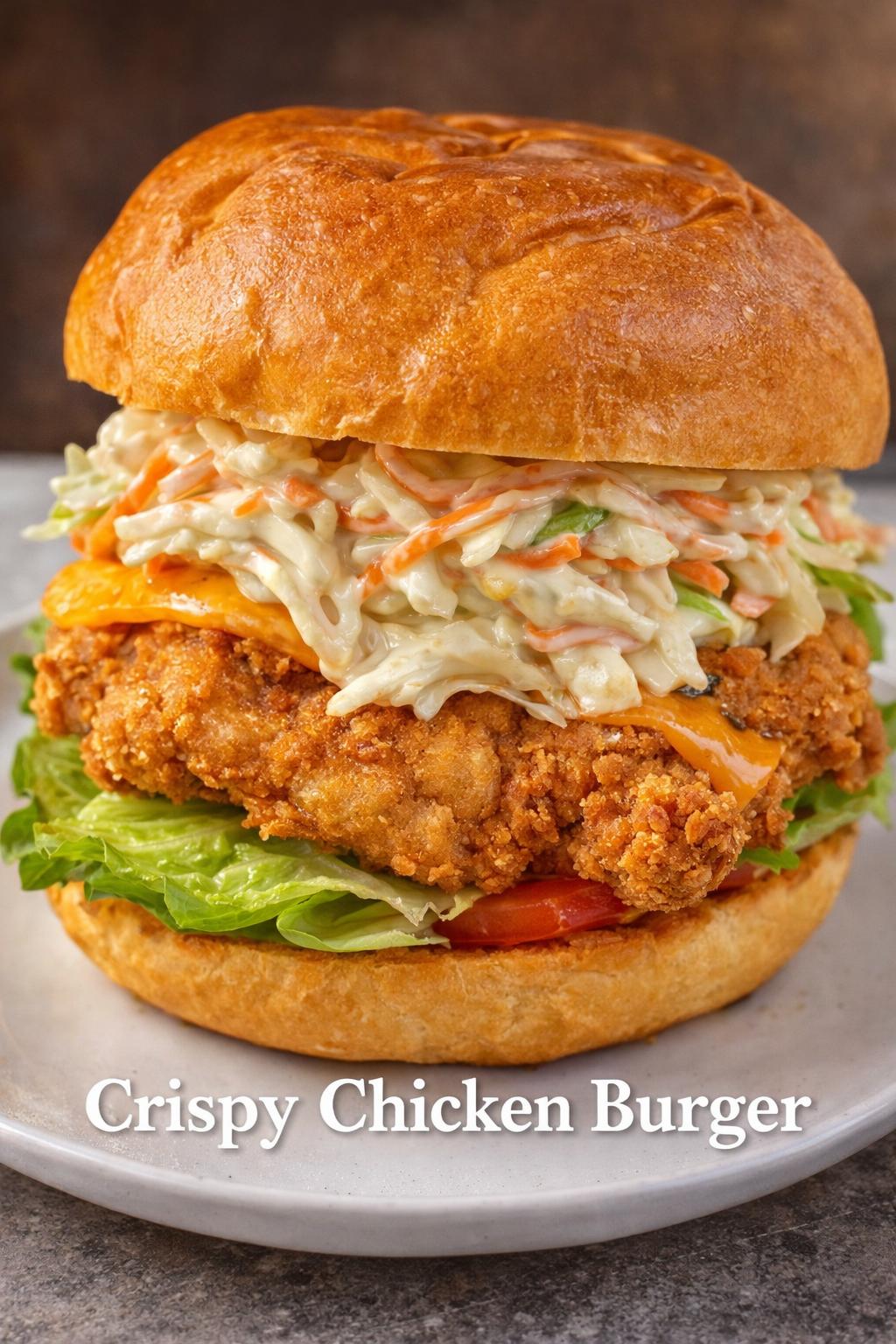 SZ Street Crispy Chicken Burger