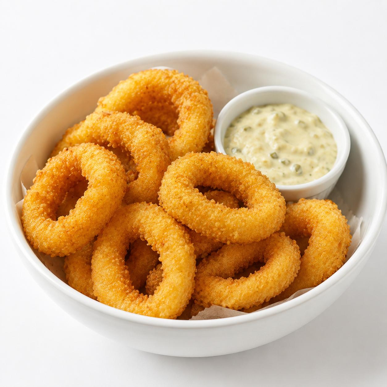 Crispy Golden Calamari Bites