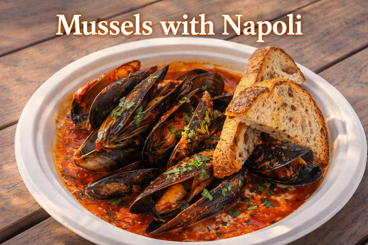 SZ Signature Mussels in Napoli Sauce